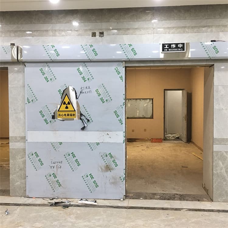 海南双扇电动防护铅门